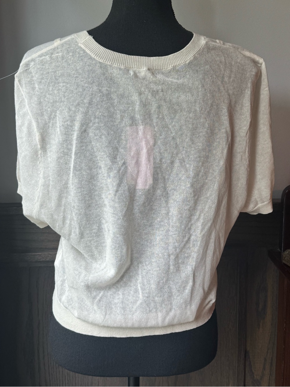wild fable Cream Layered Knit Crop Top with Tank Overlay xxl nwt - Picture 3 of 6
